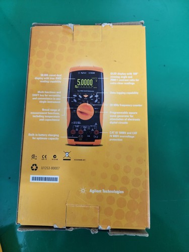 Agilent U1253B Handheld Digital Multimeter, 4 ½ Digit, OLED Display, U1177A - Picture 18 of 19