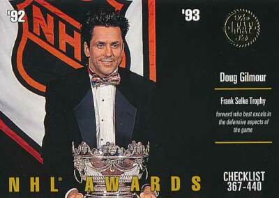 1993-94 Leaf #440 DOUG GILMOUR - Toronto Maple Leafs