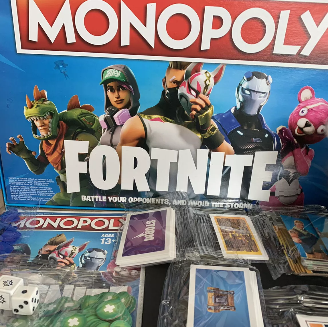 Jogo de Tabuleiro - Monopoly - Fortnite - Hasbro - PBKIDS Mobile