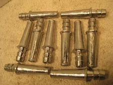 10 lead nozzles for old soda-acid or similar fire extinguishers