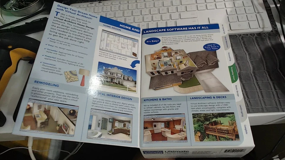 VIRTUAL ARCHITECT Ultimate Home Design Landscaping Decks Software*read descripti - Image 2 of 3