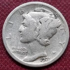 1921 Mercury Dime 10c Better Grade B80#61362