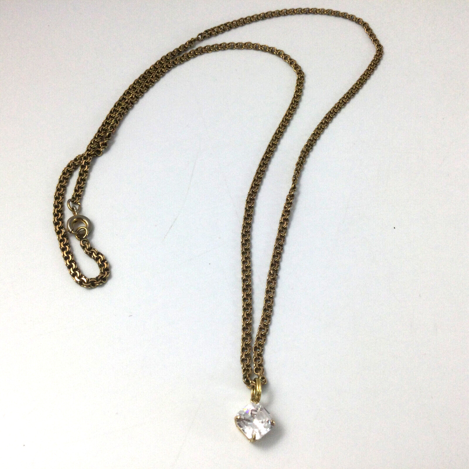 Gold Tone Metal Necklace 24