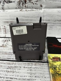 Operation Wolf 1989 Nintendo NES probado juego y folleto de instrucciones manual