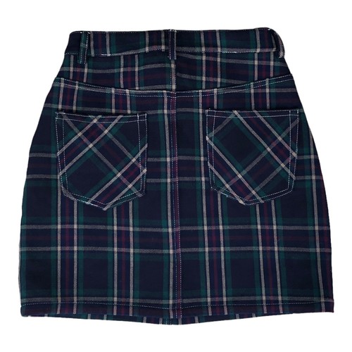 Fashion Nova Women's Mini Skirt Size Small Checkered Pocket Plaid. - Bild 5 von 13