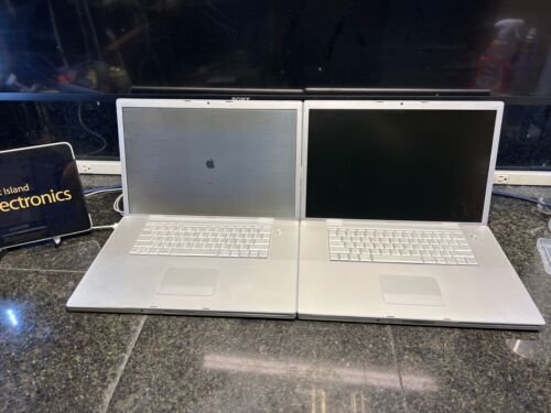 2 X Macbook Pro 17 2006 & 2007 -2.16HZ CORE DUO & 2.33 CORE 2 PARTS AND REPAIR  - Picture 1 of 7