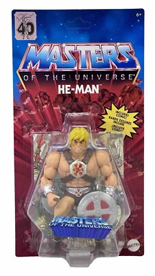 MATTEL MASTERS OF THE UNIVERSE ORIGINS MOTU NEU HE-MAN 200X 40TH ANNIVERSARY