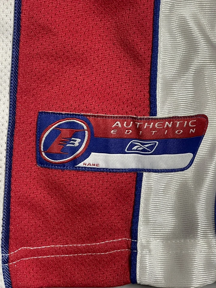 复古 Reebok Allen Iverson I3 篮球球衣青少年大号 Y2K — 第 3/4 张图片