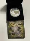 2014 Florida America Alligator Proof Coin 1 Troy Oz .999 Fine Silver Round Medal