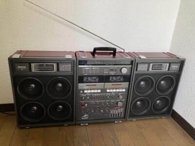 レア品　National RX-A5 MULTI SPEAKER SYSTEM ♦️最終処分♦️ ナショナル 大型ラジカセ マルチスピーカーシステム