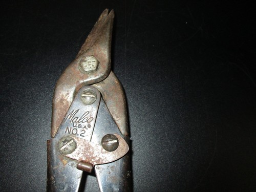 Vintage Malco USA #2 Metal Shears - Picture 2 of 5