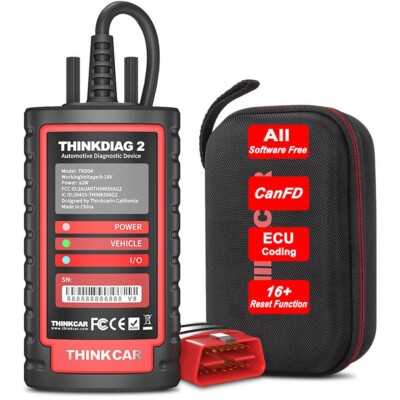 2025 THINKDIAG 2 Car OBD2 Scanner Bidirectional All System Diagnostic Tool CANFD