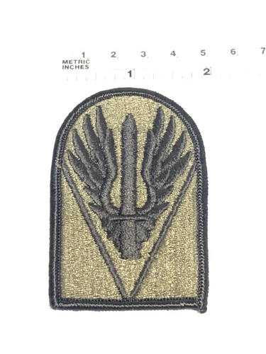 LOT OF 2 US ARMY JRTC OPS GRP ALPHA UNIT PATCH ABN PATCHES UNIFORM BDU SUBDUED - Picture 6 of 6