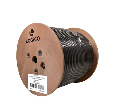 500 FT RG11 Underground COAX CABLE INDOOR/OUTDOOR Tri-Shield