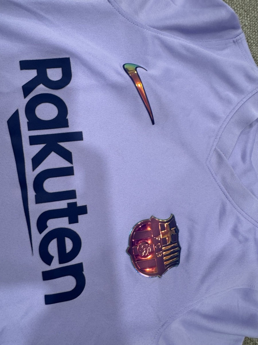 Nike Youth Soccer Jersey FC Barcelona Rakuten Dri-Fit, Home, Size