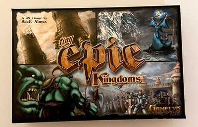 Tiny Epic Kingdoms - Gamelyn Games COMPLETE UNPLAYED