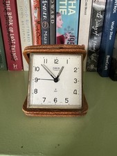 Oris 7 Jewels 8 Day Vintage Travel Alarm Clock Swiss Made Collectable