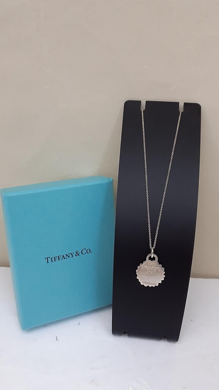 Tiffany & Co Y0716 Silver Necklace Elegant Jewelry Gift for Women