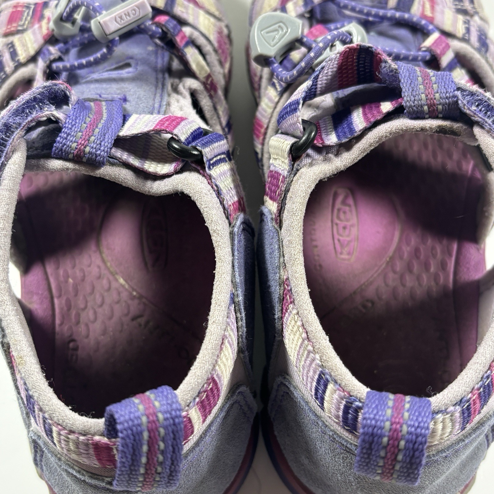 Scarpe sandalo Keen Seacamp ll CNX Youth taglia 1 viola impermeabile