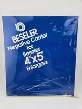 NEW SEALED BESELER NEGATIVE CARRIER 4"X5" ENLARGERS
