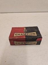 Vintage Champion J-7 Spark Plugs Box Of 10 - ...
