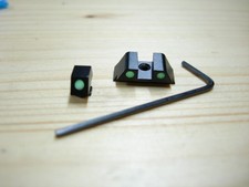 Alloy Glow Night Sights For Glock 42 43 43x Factory Style Front Rear Sight Set