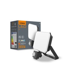LED Fluter Außen Strahler mit Bewegungsmelder VIDEX 30W 5000K Scheinwerfer IP65