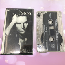 Vintage 1997 STING Nothing Like the Sun Audio Cassette Tape A  M Records