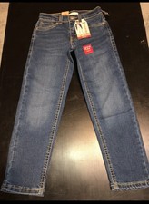 Levi's Jeans Youth 6 Regular Blue 502 Regular Taper Stretch Levi's Flex Denim