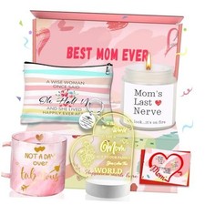 Gifts for Mom, Gift for Moms from Daughter Son, Mother's Day Gift s Basket for