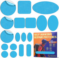 Down Jacket Repair Patch Kit, Outdoor Gear Tenacious Repair Tape, Self Adhesive