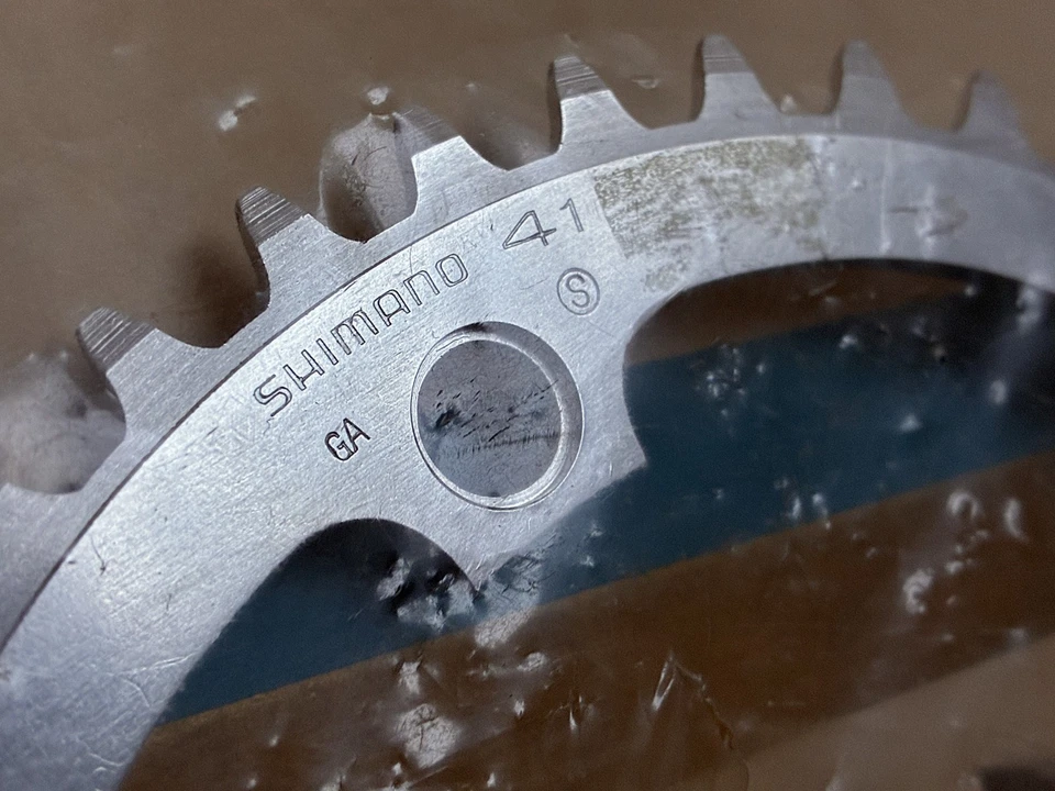 Plato de carretera Shimano Dura-Ace NOS - 41 dientes - 130 BCD - Japón - Nuevo en paquete Foto 2 de 4