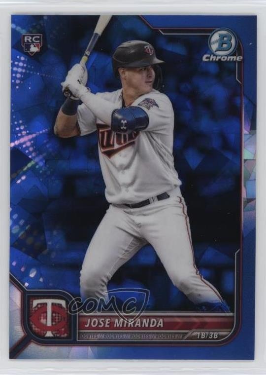 2022 Bowman Chrome Sapphire Edition Jose Miranda #17 1g1q