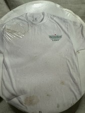 Unopened Vintage Heineken Shirt And Coaster