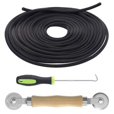 3 in 1 Screen Repair Kit with Screen Roller 32 ft Spline Removal Hook
