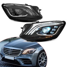 VLAND LED Headlights For 2014-2017 Mercedes Benz S Class(Upgrade 2018+ OE Style)