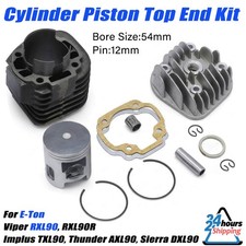 Cylinder Piston Top End Kit For E-Ton Viper RXL90, RXL90R,Thunder AXL90 2-Stroke
