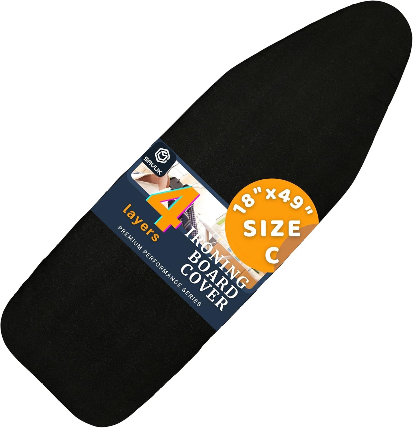 Ing Board Cover And Pad Standard Size 18x49 Inch,large Extra