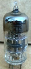 3CB6 TUBE SYLVANIA TESTED BOXED VINTAGE COMMERCIAL SURPLUS