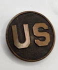 WW1 WWI US Army Military US Enlisted Collar Disc Screw Back Free Shipping