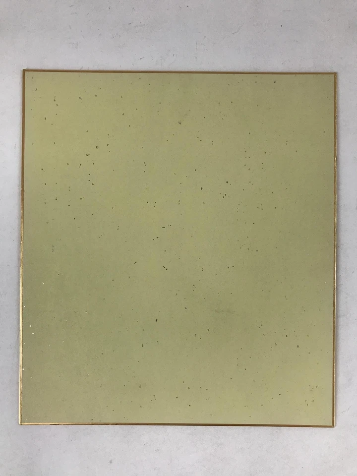 Tablero de Arte Shikishi Japonés Pintura Buey Ushi Gris Monocromo Zodiaco Animal A554 Foto 3 de 4