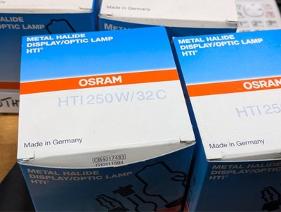 OSRAM HTI 250W/32C | Metal Halide Lamp | Stage Projector Lamp | Bühnenlampe  1 x
