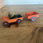 DINKY LAND ROVER AND TRAILER, 340/341 UNBOXED  #c6