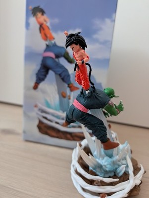 Dragon Ball Z Goku vs Piccolo Figur 20cm   Kampfszene Anime Statue mit Box