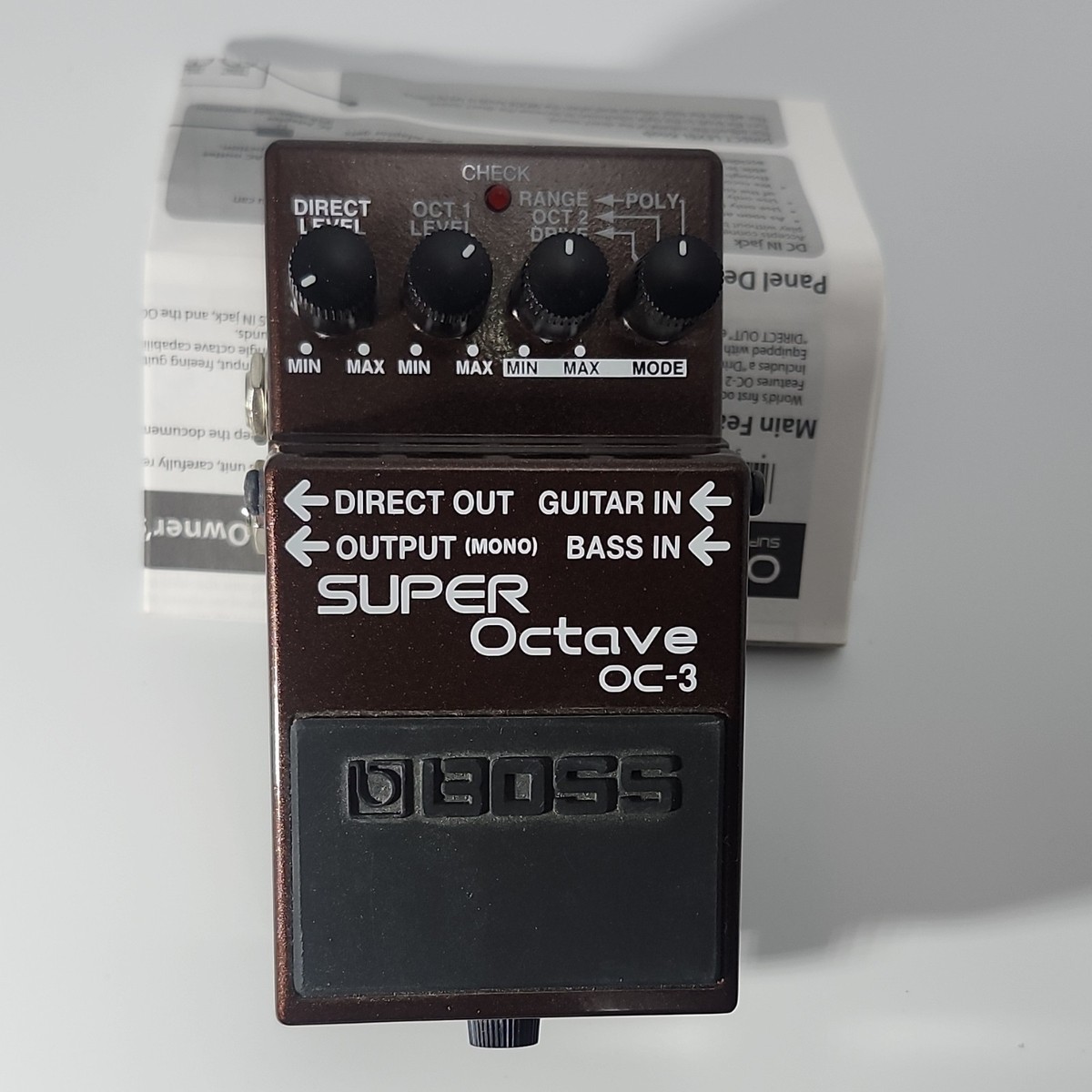 Boss OC3 Octave Guitar Effect Pedal for sale online | eBay