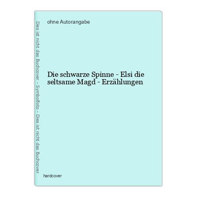 Die schwarze Spinne - Elsi die seltsame Magd - Erzählungen