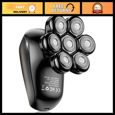 5-in-1 Electric Head Shaver for Bald Men - Waterproof Grooming Kit, Turbo Speed