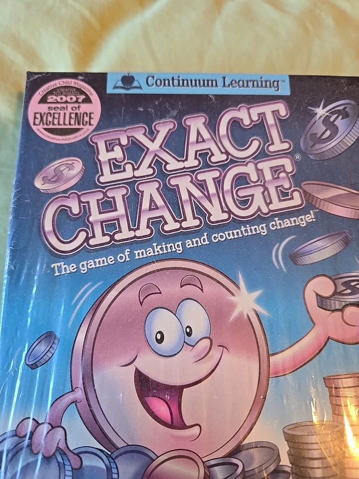 CONTINUUM LEARNING Exact Change, The Game of Making & Counting Change NEW - Image 2 of 4
