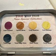 Texas Wild Color, New Watercolors, From Earth & Plants