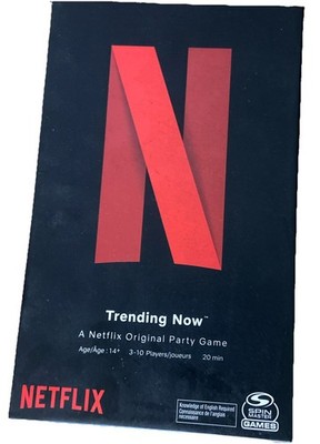 Netflix Trending Now Original Party Card Game